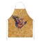 Carolines Treasures 27 H x 31 W in. Butterfly on Gold Apron 8858APRON - alternate 1